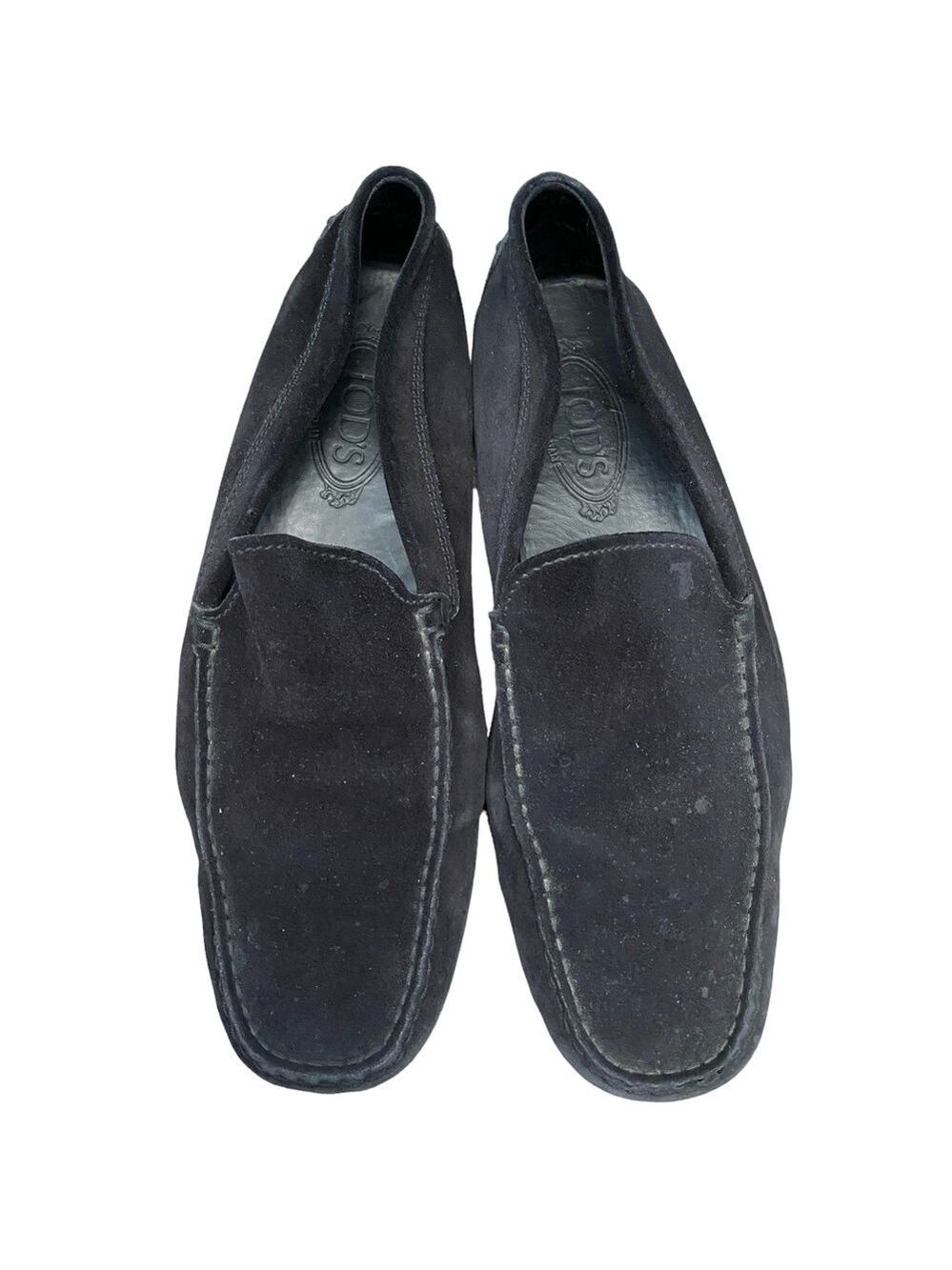 Tod’s Black Men’s Loafers UK 9 USA 10 Made in Italy - Picture 2 of 5